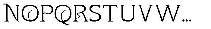 Quiana Serif Font UPPERCASE