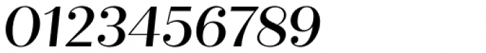 Quiche Display Medium Italic Font OTHER CHARS