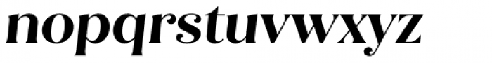 Quiche Flare Bold Italic Font LOWERCASE