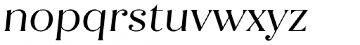 Quiche Flare Italic Font LOWERCASE