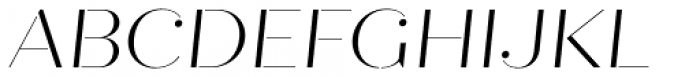 Quiche Stencil Light Italic Font UPPERCASE