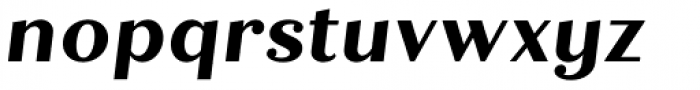 Quiche Text Bold Italic Font LOWERCASE