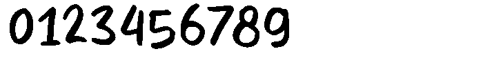 Quick Scribble Font OTHER CHARS