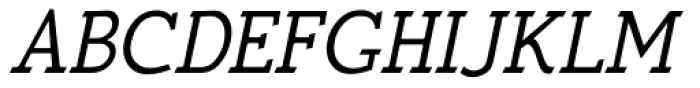QuickType Plain Italic Font UPPERCASE