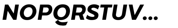 Quickflio Bold Italic Font UPPERCASE