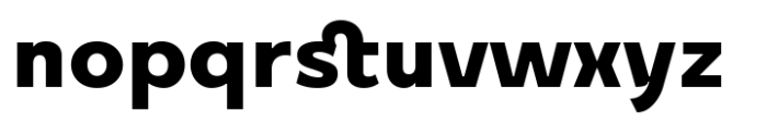 Quickflio Bold Font LOWERCASE