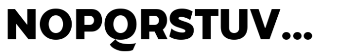 Quickflio Extra Bold Font UPPERCASE