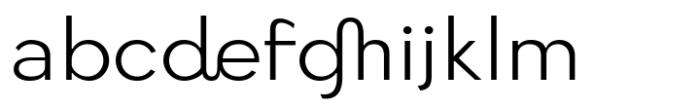 Quickflio Light Font LOWERCASE