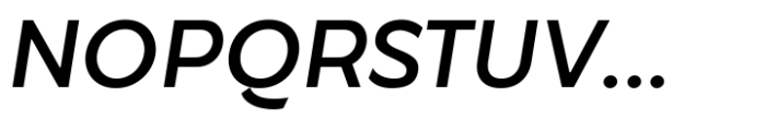 Quickflio Medium Italic Font UPPERCASE