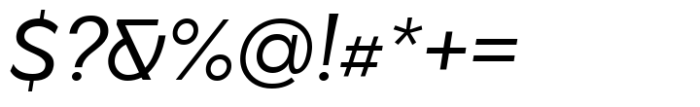 Quickflio Regular Italic Font OTHER CHARS