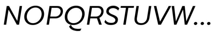 Quickflio Regular Italic Font UPPERCASE