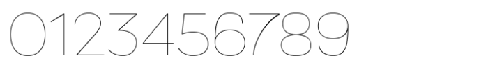 Quickflio Thin Font OTHER CHARS