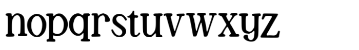 Quickly Retro Font LOWERCASE