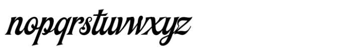Quickstyler Regular Font LOWERCASE