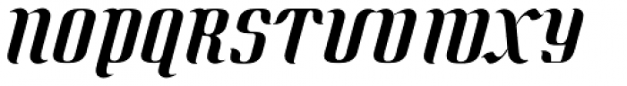 Quidic Italic Font UPPERCASE