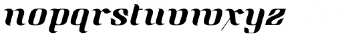 Quidic Italic Font LOWERCASE