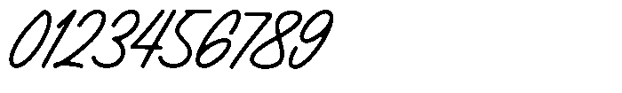 Quiet Sunday Reflection Font OTHER CHARS