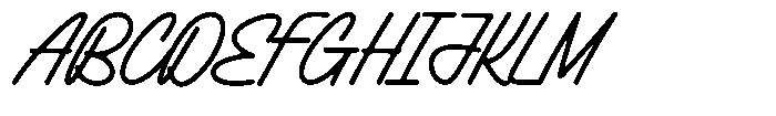 Quiet Sunday Reflection Font UPPERCASE