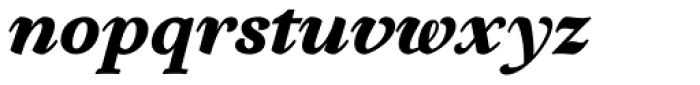 Quieta Black Italic Font LOWERCASE