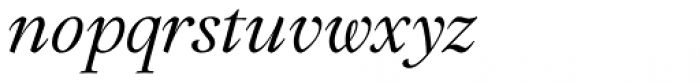 Quieta Display Italic Font LOWERCASE