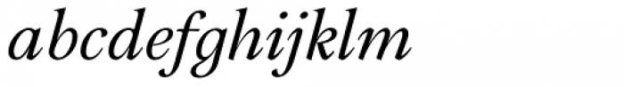 Quieta Italic Font LOWERCASE