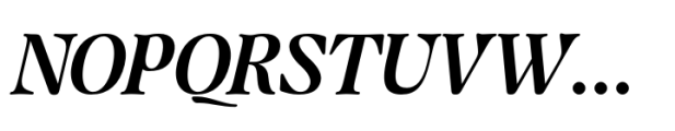 Quietism Display Bold Italic Font UPPERCASE