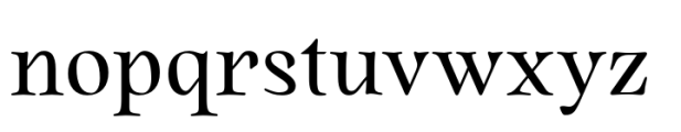 Quietism High Regular Font LOWERCASE