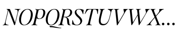 Quietism Variable Italic Font UPPERCASE