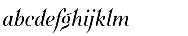 Quietism Variable Italic Font LOWERCASE