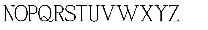 Quigaro Font UPPERCASE