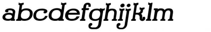 Quijibo Bold Italic Font LOWERCASE