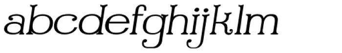 Quijiboquail Italic Font LOWERCASE