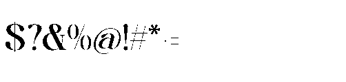 Quika Calletto  Regular Font OTHER CHARS