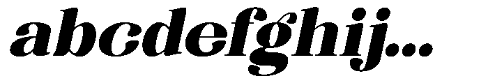 Quiketa Black Slant FONT