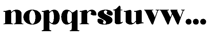 Quiketa Black Font LOWERCASE