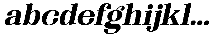 Quiketa Bold Slant FONT