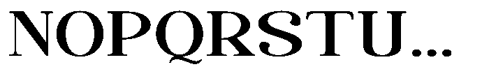 Quiketa Expanded Font UPPERCASE