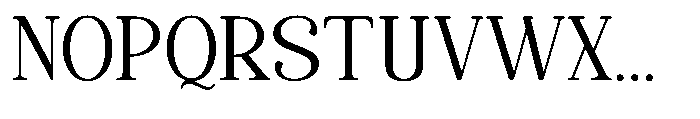 Quiketa Extra Light Font UPPERCASE