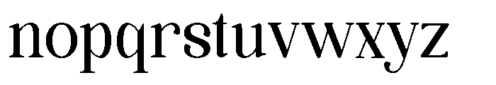 Quiketa Light Font LOWERCASE