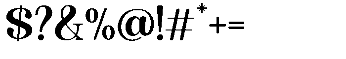 Quiketa Medium Font OTHER CHARS