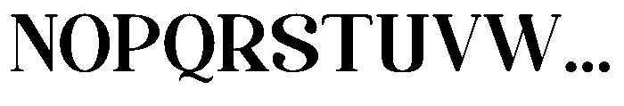Quiketa Medium Font UPPERCASE
