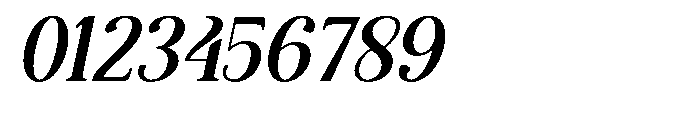 Quiketa Slant Font OTHER CHARS