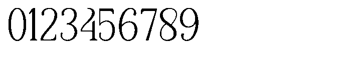 Quiketa Thin Font OTHER CHARS