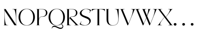 Quilany Font UPPERCASE