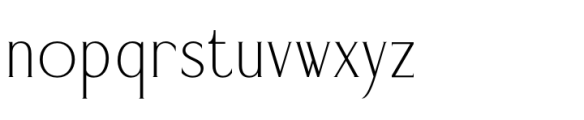 Quilezy Regular Font LOWERCASE