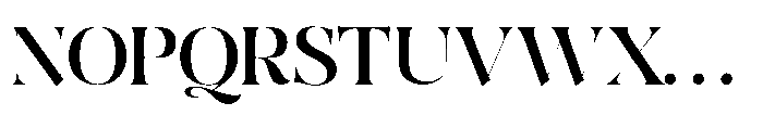 Quilge Regular Font UPPERCASE