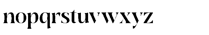 Quilge Regular Font LOWERCASE