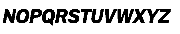Quilichao Grotesk Bold Italic Font UPPERCASE
