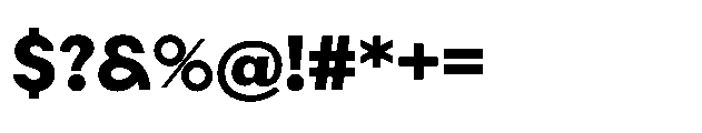Quilichao Grotesk Bold Font OTHER CHARS