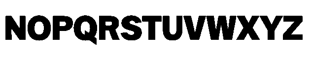 Quilichao Grotesk Extra Bold Font UPPERCASE